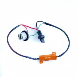 Warning canceller for LED bulbs W21W 6ÎŠ 50W